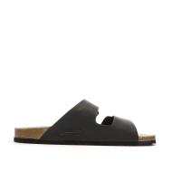 Sandales Noires Lisses Homme Schott Arthur vue 6