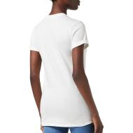 T-Shirt Blanc Femme Disney Mickey Forward Sketch vue 2