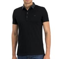 Polo Noir Homme Diesel Miles pas cher