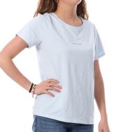 T-shirt Bleu Femme Teddy Smith Ribelle