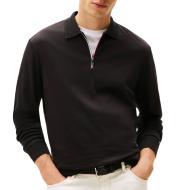 Pull Noir Homme Tommy Hilfiger MW0MW40302 pas cher