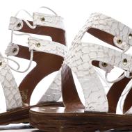 Sandales Blanc Femme Replay Manila Slave vue 7