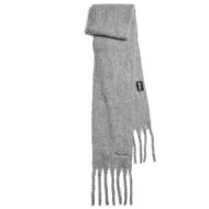 Écharpe Grise Clair Femme Pieces Nilea