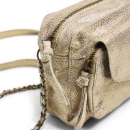 Sac à Bandoulière Gold Femme Pieces Naina vue 3