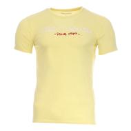 T-shirt Jaune Homme Teddy Smith Ticlass Basic
