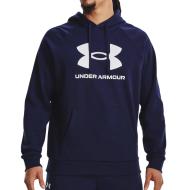 Sweat Capuche Marine Homme Under Armour Rival Fleece Logo
