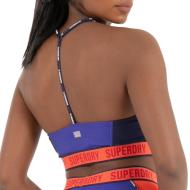 Brassière Bleu Femme Superdry Train Mid vue 2