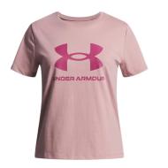 T-Shirt Rose Fille Under Armour Big Logo vue 2