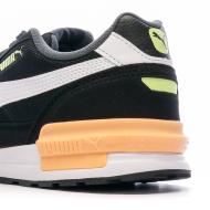 Baskets Noir/Orange Homme Puma Graviton vue 7