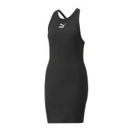 Robe Noire Femme Puma Classics Ribbed pas cher