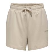 Short Beige Femme Only Frei Logo pas cher