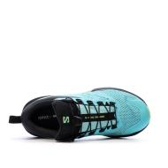 Chaussures de Trail Turquoise Femme Salomon Ride 5 Gtx vue 4