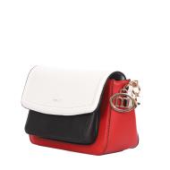 Sac bandoulière Rouge Femme Manoukian Papeete vue 3