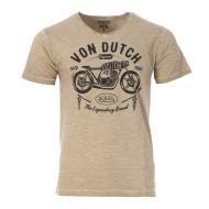 T-shirt Kaki Homme Von Dutch Kustom