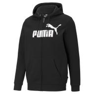 Sweat Zippé à Capuche Noir Homme Puma 586698