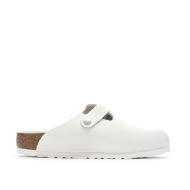 Sabots Blanc Mixte Birkenstock Boston vue 2