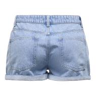 Short en Jean Bleu Femme Only Fold Up vue 2