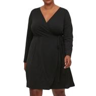 Robe Noire Femme Vila Evoked Borneo pas cher
