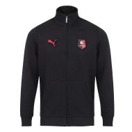 Stade Rennais Sweat Zippé Noir Homme Blank T pas cher