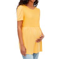 Blouse de Grossesse Jaune Femme Mamalicious Mlina pas cher