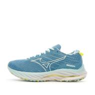 Chaussures de Running Bleu Femme Mizuno Wave Rider pas cher