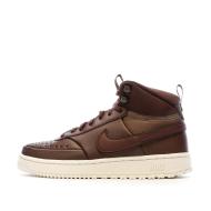 Baskets Bordeaux Homme Nike Court Vision Mid pas cher