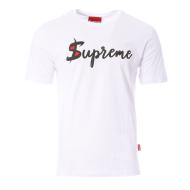 T-shirt Blanc Homme Supreme Grip Spinning pas cher
