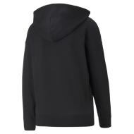 Sweat Noir Femme Puma Brand Love Metallic vue 2