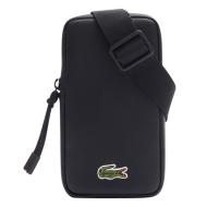 Sac à Bandoulière Noir Homme Lacoste inclus pas cher