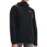 Veste Coupe-Vent Noir Femme Under Armour Forefront Rain pas cher