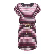 Robe à Rayure Noir/Rose Femme ONLY 15320314 pas cher