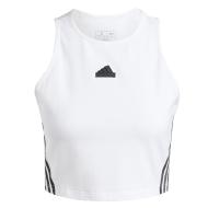Débardeur Blanc Femme Adidas IW5201 vue 2