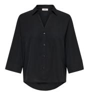Chemise Noire Femme JDY Nanas vue 2