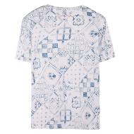 T-Shirt Bleu/Blanc Homme Teddy Smith Tareski vue 3