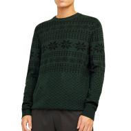 Pull de Noël Vert/Noir Homme Jack & Jones Gabriel