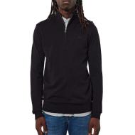 Pull 1/2 Zip Noir Homme Kaporal VADA