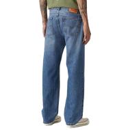 Jean 555 Bleu Délavé Homme Levi's Relaxed Straight Med Indig vue 2