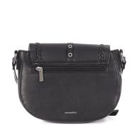 Sac à Bandoulière Noir Femme Manoukian AMANDA vue 3