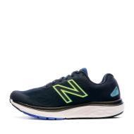 Chaussures de Running Marine/Vert Homme New Balance 680 pas cher