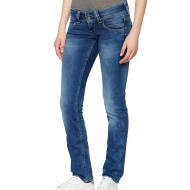 Jean Straight Bleu délavé Femme Pepe Jeans Venus pas cher