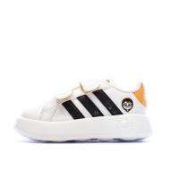 Baskets Blanches Enfant Adidas Coco Grand Court pas cher