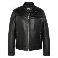 Blouson en cuir Noir Homme Schott Blouson WILLIAM pas cher