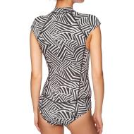 Combinaison de Surf Noir/Blanc Femme Billabong Captain vue 2