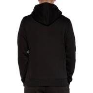 Sweat à Capuche Noir Homme Calvin Klein Monologo vue 2