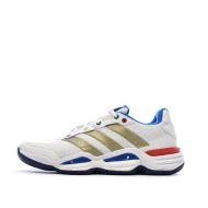 Baskets Blanches/Bleu/Doré Homme Adidas Stabil pas cher