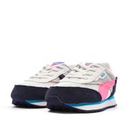 Baskets Gris/Noir/Rose/Bleu Garçon PUMA Future Rider Splas vue 6