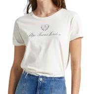 T-shirt Écru Femme Pepe Jeans Vivian