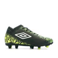 Chaussures football Noir/Jaune Garçon Umbro Form Net vue 2