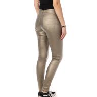 Pantalon skinny enduit Doré Monday Premium Paillettes vue 2