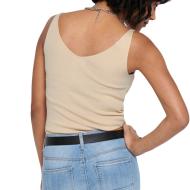 Débardeur en Maille Beige Femme JDY NANNA vue 2